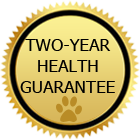 Two-Year Health Guarantee for puppies